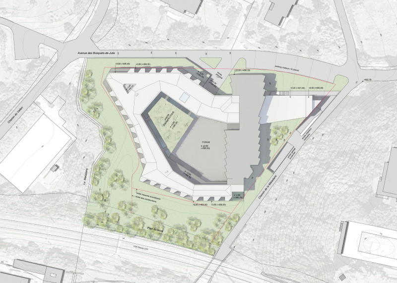 Retirement home, Maison de retraite, Suisse, 2013, Dragan Architecture, Paris